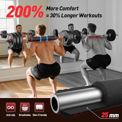 FITPLAM Adjustable dumbbell set,20/35/45/55/70/90lbs Free Weights set with upgraded nut, 5 in 1 Weight Set Used as Kettlebells, Barbell, Push up Stand, Fitness Exercise for Home Gym Suitable Men/Women - style: 45LB Total(22.5LB Each)