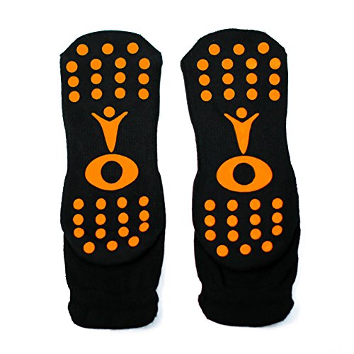 Premium Nonslip Grip Socks Anti-Skid - USA Size, Perfect for Trampoline Yoga Pilates - size: 6.5-9.5