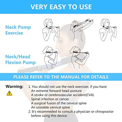Neck Stretcher Exerciser, Cervical Traction Device for Neck Pain Relief and Cervical Spine Alignment. Portable Neck Traction Exerciser for Home/Office, Neck and Shoulder Relaxer. (20-25 Pounds) - size: 20-25 Pounds