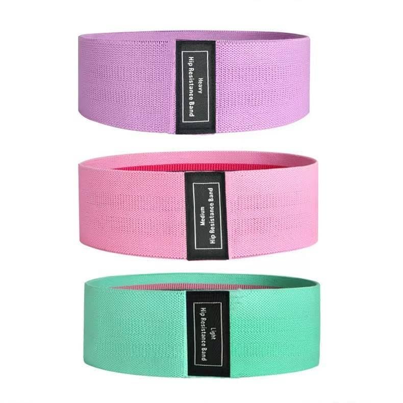 ENDLESS EL1044 Resistance Loop Bands Set of 3 Pcs with Light, Medium and Heavy Resistance Level | Multi Color | Material: Cotton | for Squats, Stretching, Hip & Glute Heavy Workouts for Men & Women