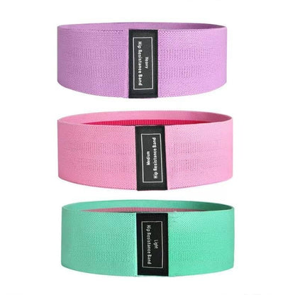 ENDLESS EL1044 Resistance Loop Bands Set of 3 Pcs with Light, Medium and Heavy Resistance Level | Multi Color | Material: Cotton | for Squats, Stretching, Hip & Glute Heavy Workouts for Men & Women