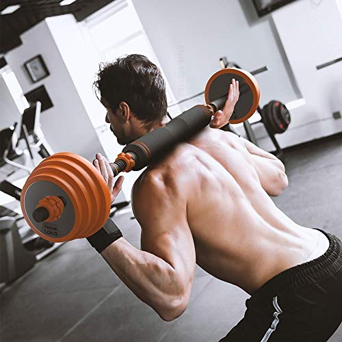 Dumbbells Gym Weights Dumbbell Set Fitness Equipment Adjustable Training Barbell for