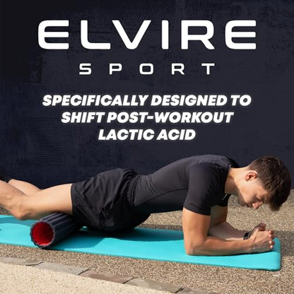 High Density Foam Roller for Physical Therapy – 12" High Density Exercise Roller for Back Pain Relief, Muscle Recovery & Deep Tissue Massage – Textured Muscle Roller - size: Long 12 Inch