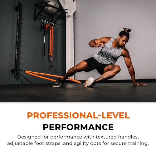 Stroops VITL Slastix Resistance Bands Set, All-in-One Full Body Workout Kit - color: Black, size: Full Kit