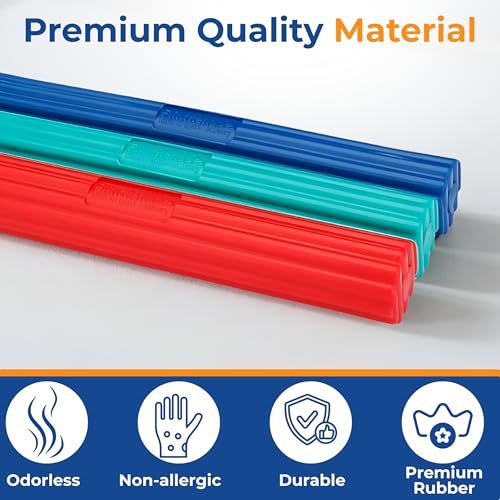 Flex Bars for Physical Therapy (3 Pack), Hand therapy Flex Bar, Resistance Bar for Golfers Elbow & Tendinitis, Tennis Elbow Exercise Devices, 3 Variable Twist Bar to Improve Grip Strength