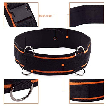 Speed and Agility Resistance Bands Trainer for Vertical Jump Squat Boxing MMA Taekwondo Karate Bounce Softball Basketball Volleyball Football Training - color: Black
