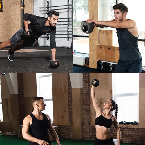 POWER GUIDANCE Spherebell Dumbbells + Kettlebell, Achieve Peak Exercise Performance while Minimizing Stress on Joints