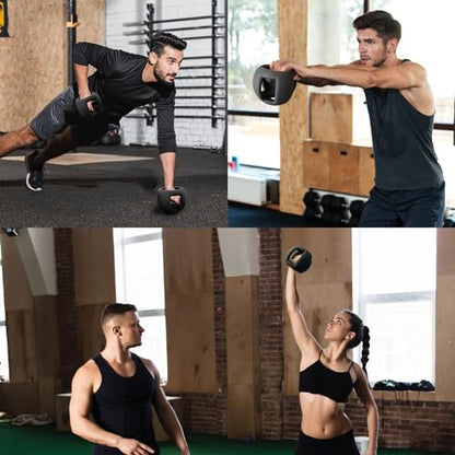 POWER GUIDANCE Spherebell Dumbbells + Kettlebell, Achieve Peak Exercise Performance while Minimizing Stress on Joints