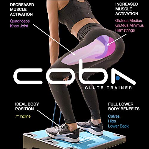 GLUTE Trainer - Full Home Workout System, Core & Booty Exercise Machine, Resistance Band Full Body Trainer