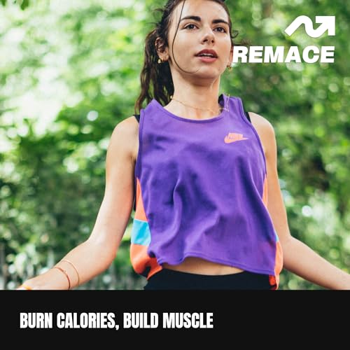 Level 1 Weighted Jump Rope Set - (1/4LB, 1/2LB) Workout Set for Fitness, Exercise and Boxing - Speed Ropes for Beginner to Intermediate Jumpers - Two Included - size: Small - 8’0” (user height 4’9” - 5’3”)
