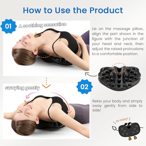 Shoulder Blade & Trapezius Trigger Point Massager, Back Stretcher | 22 Reflexology Massage Points，Scapula Correction，Relieve muscle stiffness，Shiatsu Therapy，High-density foam