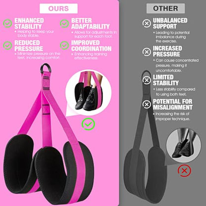 Pull Up Assistance Bands, Resistance Bands for Pull Up Bar Workout, Adjustable Heavy Duty Pull Up Assist Equipment with 4 Assistance Bands, Home Gym Fitness Exercise Strength Training - color: Red