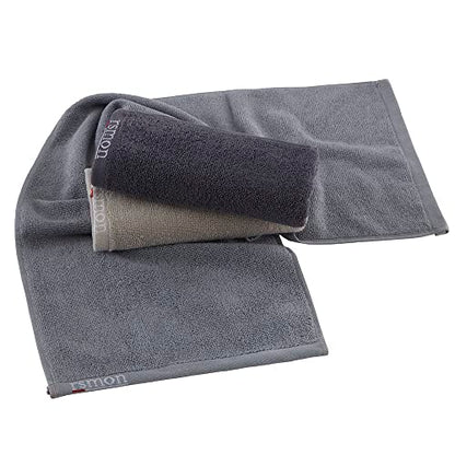 Cotton Gym Towels 35"x12",(Pack of 3) Gym, Training, Fitness, Running Towel Cotton Towel