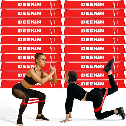 20 Pcs Resistance Bands Resistance Loop Exercise Bands Exercise Equipment Elastic Drap Ring for Women and Men Home Fitness, Gym, Yoga