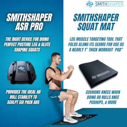 PRO Ab Squat Roller™ + Squat Mat Bundle