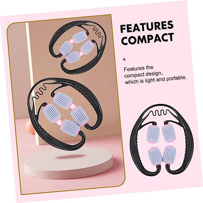 Portable Leg Muscle Roller Deep Tissue Massage Tool Legs Calves Thighs Relieves Soreness Stiffness Tightness Household Use
