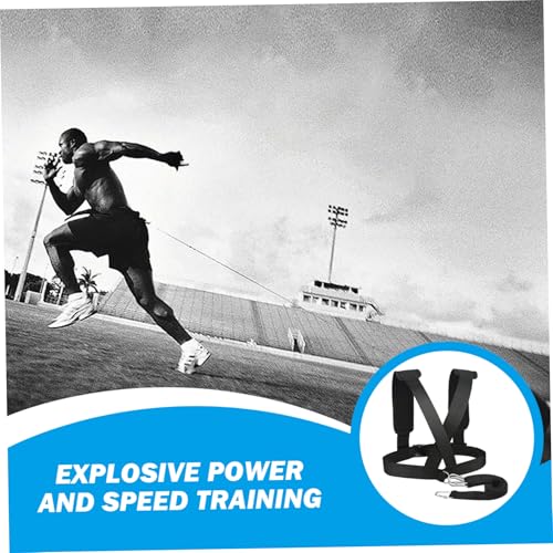 Weight Sled, Nylon Sled Harness Tire Pulling Harness Speed Training Equipment Pull Strap for Sprint Running and Football, Basketball, Soccer Workout Equipment &