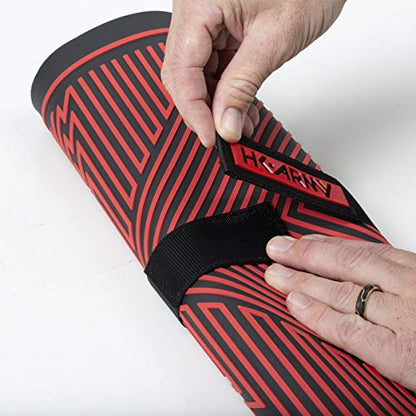 HK Army MAGMAT Magnetic Paintball Tech Mat - color: Black/Red