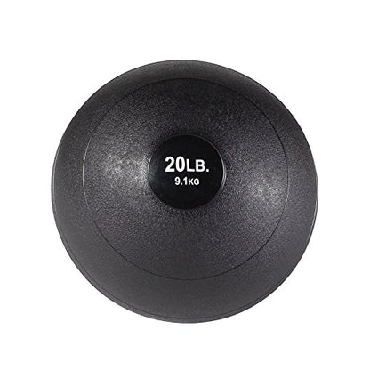 Body-Solid (BSTHB Dead Weight Slam Balls, Sand Fill Weighted Ball for Strength & Conditioning Training, Weights Loss, Wall Ball Workouts, Versatile Fitness Exercise Equipment