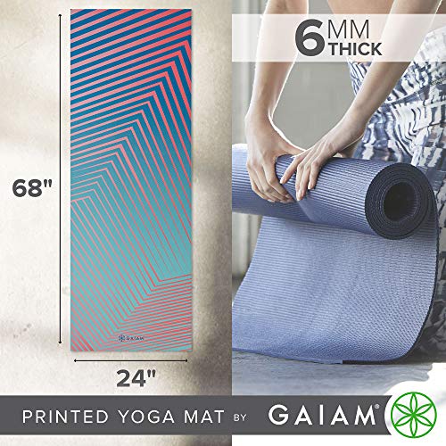 Gaiam Gaiam Yoga Mat Premium Print