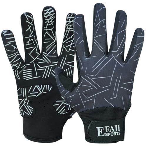 Baseball Batting Gloves for Youth Adult Kids Boys Softball - color: GREY, size: Youth X Small