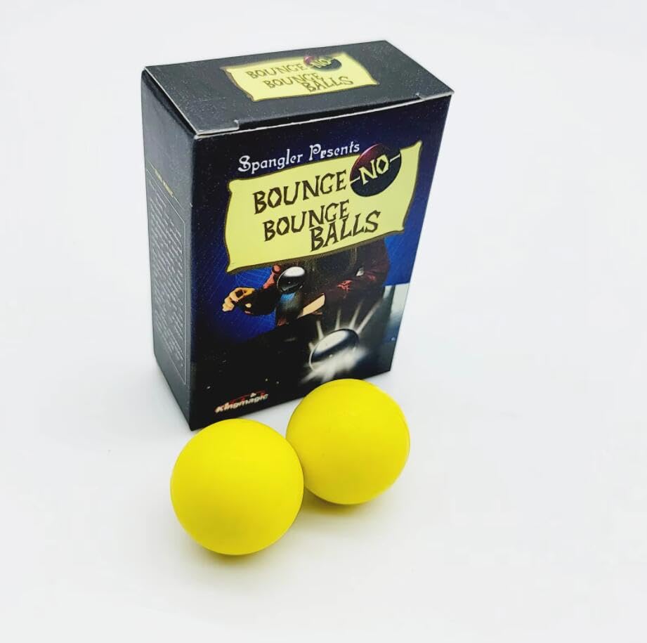 Bounce No Bounce Ball Magic Tricks Mind Control Test Ball for Magicians Close up Street Illusions Gimmicks Mentalism Props Funny