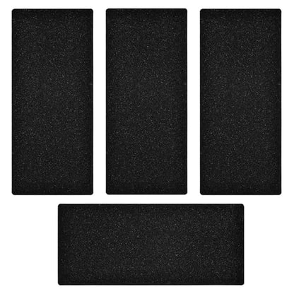 Non-Slip Sandpaper Board Fit Slant Board for Calf-Stretching, Wooden Incline Wedge Stretcher, Balance Block Replacement - size: 12.6×5.5