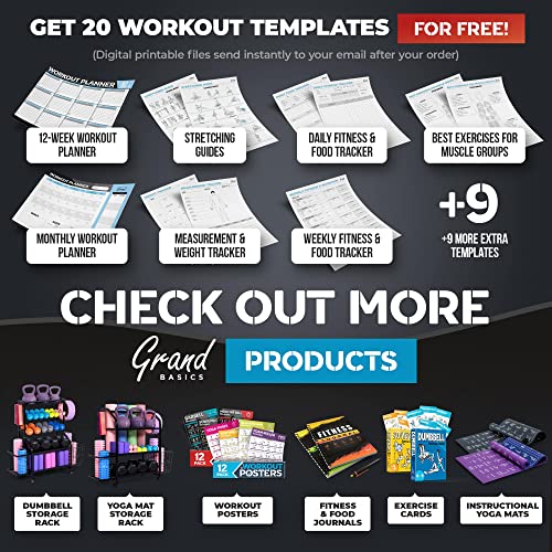 Extra-Large Instructional Yoga Mat with Poses Printed On It - 3X Bigger & 2X Wider than Regular Workout Mats - 150 Illustrated Yoga Poses and Stretches - Wide, Non-Slip, Barefoot Exercise Mat - color: 6' x 4' Black