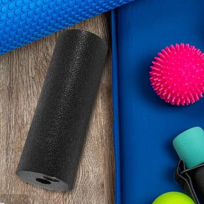 Toddmomy Compact Foam Roller for Deep Muscle Massage and Relaxation, Lightweight Hollow Design for Easy Carrying, Suitable for Fitness Training, Pilates, and Post-Workout