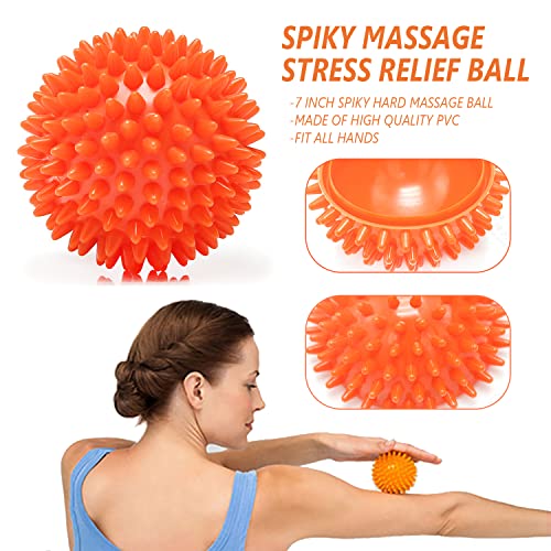Hand Grip Strengthener Workout Kit (10Pcs) Hands Grip Strength Trainer, Forearm Gripper, Finger Exerciser Stretcher Wrist Ball, Stress Relief Ball for Men and Women, Injury Recovery