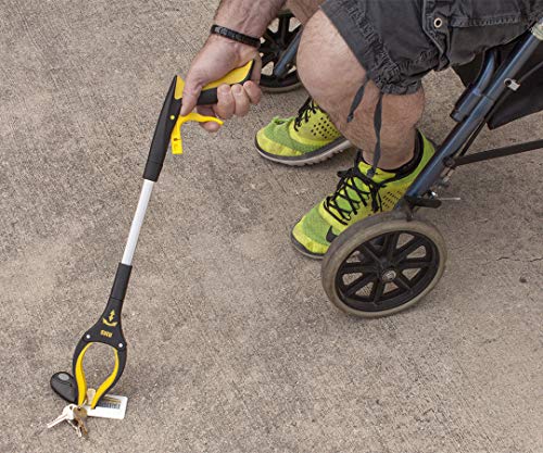 RMS 2-Pack 34 Inch and 21 Inch Grabber Reacher with Rotating Jaw - size: 2 Count (Pack of 1)