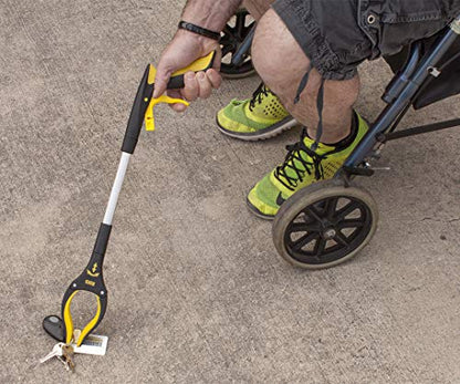 RMS 2-Pack 34 Inch and 21 Inch Grabber Reacher with Rotating Jaw - size: 2 Count (Pack of 1)
