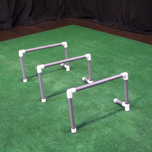 Fixed Height Smart Hurdles, Set of 6