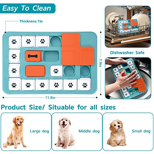 FOXMM Dog Puzzle Toys - Interactive IQ Training & Mental Stimulating Toys - style: S-Level 3