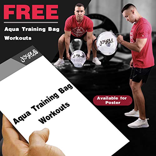 Aqua Bag Workout, Adjustable Training Bag and Power Bag with Water, Core and Balance Trainer, Portable Stability Fitness &Full Body Exercise Equipment for Weight