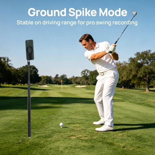 Golf Tripod for Swing Recording & Analysis, 59" Extra-Height