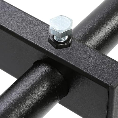 ECOTRIC 46" Wall Mounted Pull Up Chin Up Bar Heavy Duty Gym Workout Fitness Home Mount Fitness 500lbs