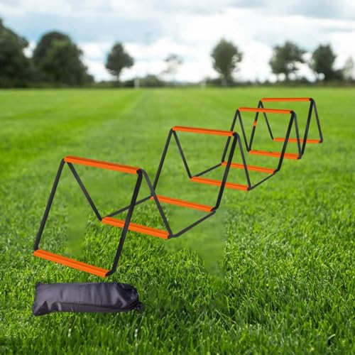 Agility Ladder Soccer Speed Ladder Multifunction Flexible Agility Training Equipment Football Footwork Ladder for Home Gym - size: 10 Grids With Bag