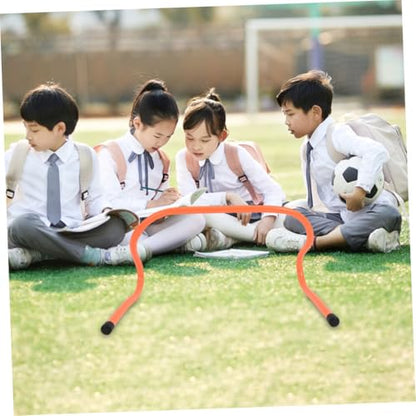 4pcs Plastic Agility Speed Hurdles 15cm High Soccer Football Training Equipment for Youth Agility and Footwork Drills
