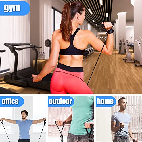 Uten Resistance Bands - color: Yellow, Orange, Blue, Green, Black