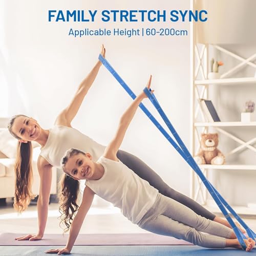 Stretch Strap, Multi-Loop for Physical Therapy,Elastic Yoga Stretching Strap for Dance,Yoga, Pilates & Gymnastics Exercise, Ballet Stretching Band for Flexibility, Leg Stretching