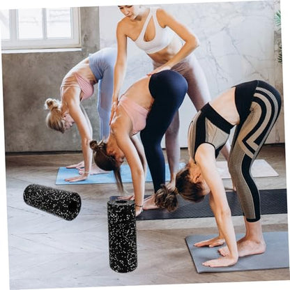 Multi-Functional Yoga Roller Foam Column for Muscle Tissue Massage Leg and Back Relief High-Density Firm Fitness Pilates Massage Stick for Neck Shoulder Arm Relaxation