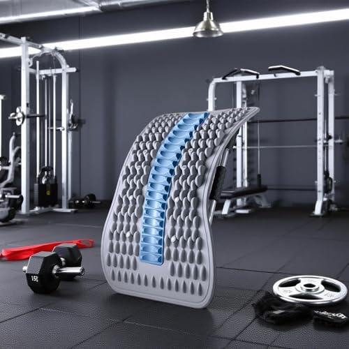 Back Stretcher - Adjustable Multi-Level Support, Ergonomic Arch Design, Muscle Relaxation Tool, Spine Alignment Device | Yoga Stretching Accessory with Pain Reliefs Function for Home, Offices Session