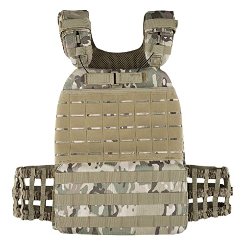 PETAC GEAR Weighted Vest For Men Workout Adjustable Strength Training Vests for Workouts Running Endurance Women Gym Fitness Weight Clothing - color: MC（Vest Only）