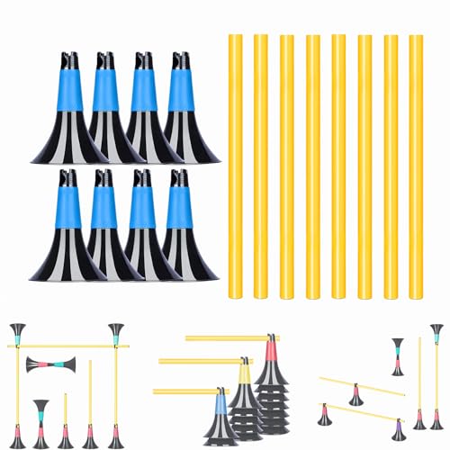 Basketball Training Cones and Agility Poles Set - color: Blue