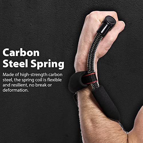 Sportneer Forearm Strengthener Wrist Exerciser with Adjustable Tension - style: Tension: 5kg/11 lbs - Length: 11.4"