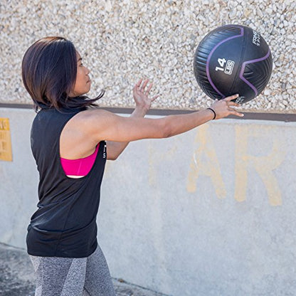 FringeSport Indestructible Medicine Ball/Ultra Durable Weighted Medicine Ball for Slamballs, Wallballs, and WODs