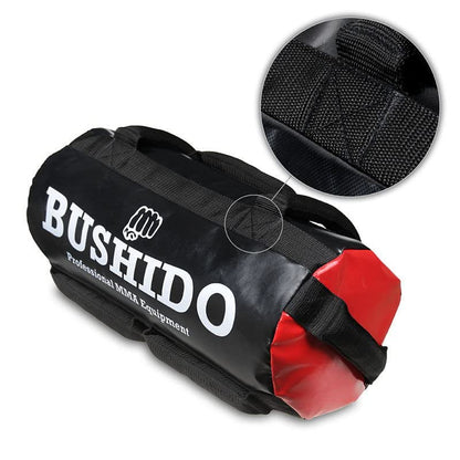 DBX BUSHIDO Unisex Adult DBX-PB-10 Sport Bulgarian 35 kg Sandbag Sandbag Fitness Sack Power Bag for Strength Training and Functional Training Empty Black One Size