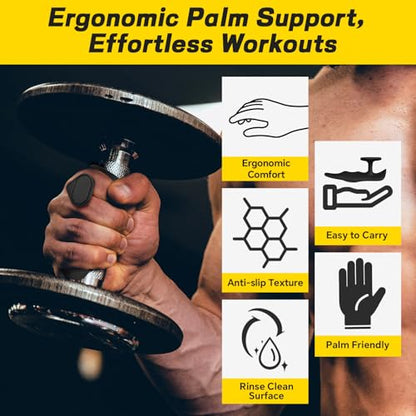 HUAFA Anti-Slip Workout Grips, Gym Grips Weight Lifting Grips Pads, Ergonomics Weight Lifting Gloves for Men Women Deadlift, Fitness Training and Exercise, Gym Grips Pads for Palm Protection - color: Pink