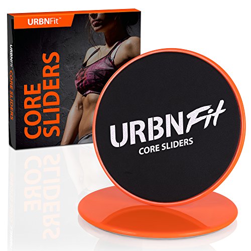 Gliding Discs Core Sliders - Dual Sided Exercise Disc for Smooth Sliding On Carpet and Hardwood Floors - Gliders Workout Legs, Arms Back, Abs at Home or Gym or Travel - Fitness Equipment